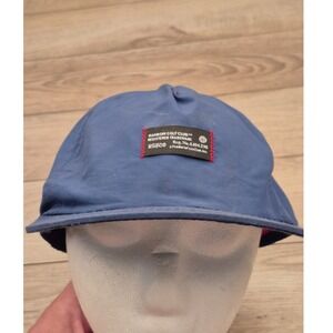 Random Golf Club RGC Blue Unstructured Strapback Hat Adjustable Golf Cap